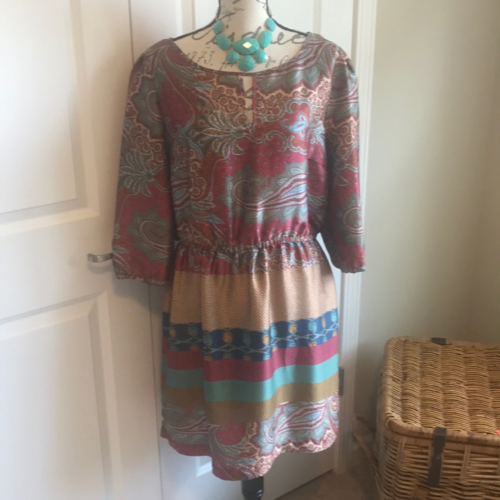 Zara Paisley Print Dress XL